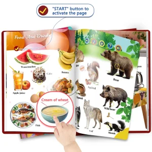 Sound Book First Sight Word Educational Talking E-Book